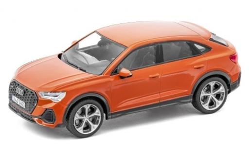 Miniature Audi Q3 1/43 iScale Sportback (F3) metallise orange 2020 Audi Q3 1/43 iScale Sportback (F3) metallise orange 2020 miniature