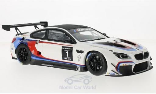 Miniature Bmw M6 1/18 Kyosho GT3 blanche/noire Sportstrophy 2016 2016 The Next 100 Years ohne Vitrine Bmw M6 1/18 Kyosho GT3 blanche/noire Sportstrophy 2016 2016 The Next 100 Years ohne Vitrine miniature
