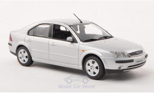 Miniature Ford Mondeo 1/43 Minichamps MKIII grise 2001 Stufenheck Ford Mondeo 1/43 Minichamps MKIII grise 2001 Stufenheck miniature