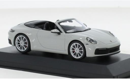 Miniature Porsche 992 S 1/43 Minichamps 911  Carrera Cabriolet grise 2019 Porsche 992 S 1/43 Minichamps 911  Carrera Cabriolet grise 2019 miniature