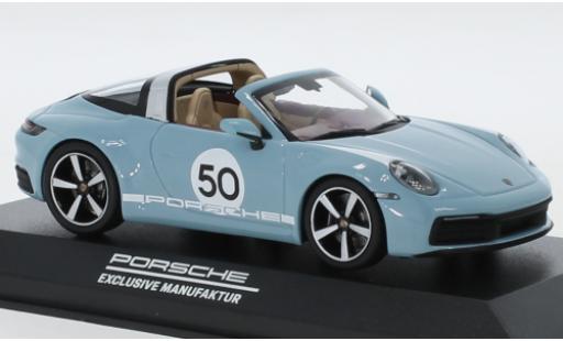 Miniature Porsche 992 Targa 1/43 Minichamps 911 () Targa 4S bleue/Dekor No.50 Heritage Design Edition Porsche 992 Targa 1/43 Minichamps 911 () Targa 4S bleue/Dekor No.50 Heritage Design Edition miniature