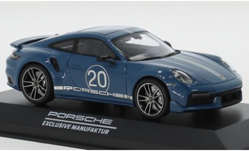 Miniature Porsche 992 Turbo s 1/43 Minichamps 911 () Turbo S bleue China 20th Anniversary Porsche 992 Turbo s 1/43 Minichamps 911 () Turbo S bleue China 20th Anniversary miniature