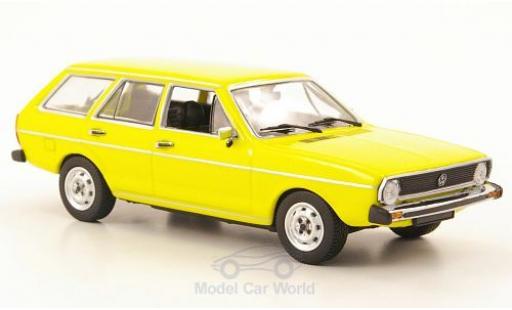 Miniature Volkswagen Passat 1/43 Minichamps I Variant (Typ 33) jaune 1974 Volkswagen Passat 1/43 Minichamps I Variant (Typ 33) jaune 1974 miniature