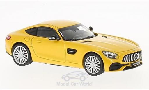 Miniature Mercedes AMG GT 1/43 Norev Coupe metallise jaune Mercedes AMG GT 1/43 Norev Coupe metallise jaune miniature