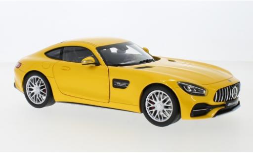 Miniature Mercedes AMG GT 1/18 Norev S (C190) metallise jaune Mercedes AMG GT 1/18 Norev S (C190) metallise jaune miniature