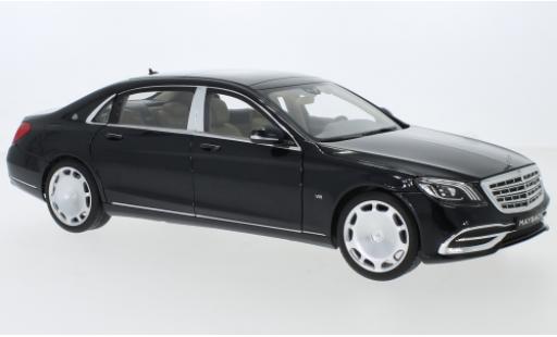 Miniature Mercedes Classe S 1/18 Norev Maybach S 650 (X222) metallise noire Mercedes Classe S 1/18 Norev Maybach S 650 (X222) metallise noire miniature