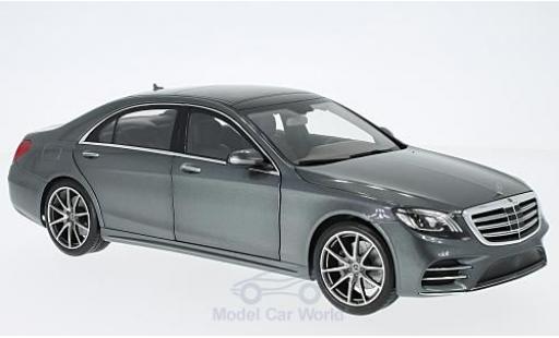 Miniature Mercedes Classe S 1/18 Norev V222 Mopf metallise grise 2017 Mercedes Classe S 1/18 Norev V222 Mopf metallise grise 2017 miniature