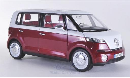 Miniature Volkswagen Bulli 1/18 Norev Concept metallise rouge/blanche 2011 Autosalon Genf Volkswagen Bulli 1/18 Norev Concept metallise rouge/blanche 2011 Autosalon Genf miniature