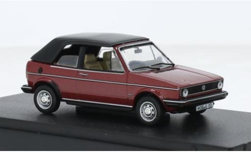 Miniature Volkswagen Golf 1/43 I Norev I Cabriolet metallise rouge 1978 1:43 Volkswagen Golf 1/43 I Norev I Cabriolet metallise rouge 1978 1:43 miniature