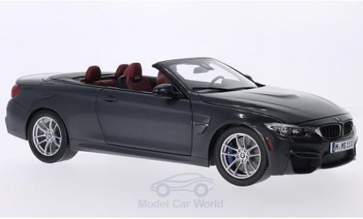 Miniature Bmw M4 F83 1/18 Paragon Cabrio (F83) metallise grise 2014 Bmw M4 F83 1/18 Paragon Cabrio (F83) metallise grise 2014 miniature