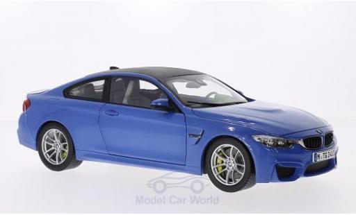 Miniature Bmw M4 1/18 Paragon Coupe metallise bleue/carbon 2014 Bmw M4 1/18 Paragon Coupe metallise bleue/carbon 2014 miniature
