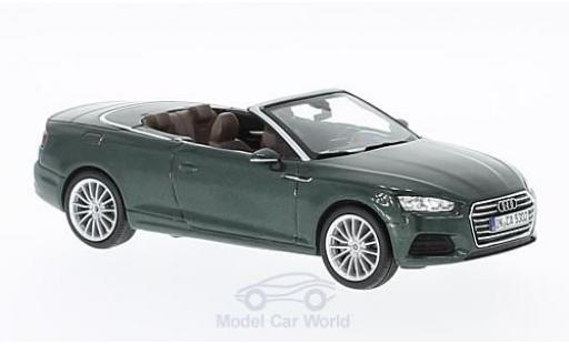 Miniature Audi A5 1/43 Spark Cabriolet metallise verte 2016 Audi A5 1/43 Spark Cabriolet metallise verte 2016 miniature