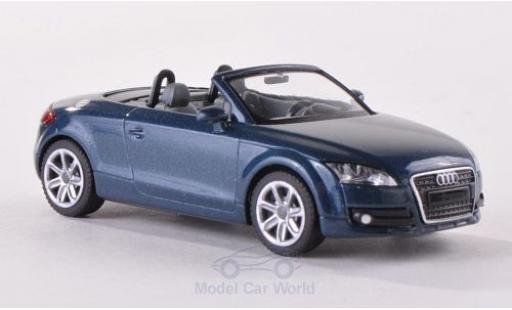 Miniature Audi TT 1/87 Wiking Roadster (8J) metallise bleue 2007 Audi TT 1/87 Wiking Roadster (8J) metallise bleue 2007 miniature