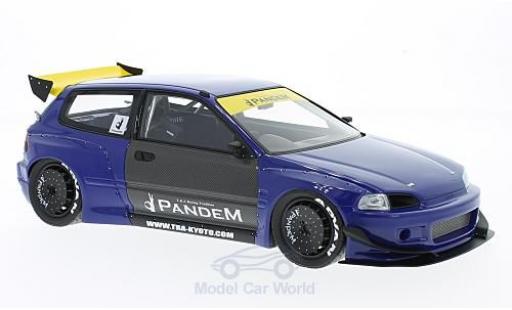 Miniature Honda Civic 1/18 Ignition Model (EG6) by Pandem metallise bleue RHD Honda Civic 1/18 Ignition Model (EG6) by Pandem metallise bleue RHD miniature