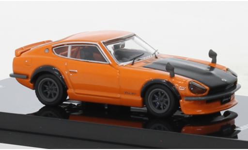 Miniature Nissan Fairlady Z 1/64 INNO64 (S30) orange/noire RHD Nissan Fairlady Z 1/64 INNO64 (S30) orange/noire RHD miniature