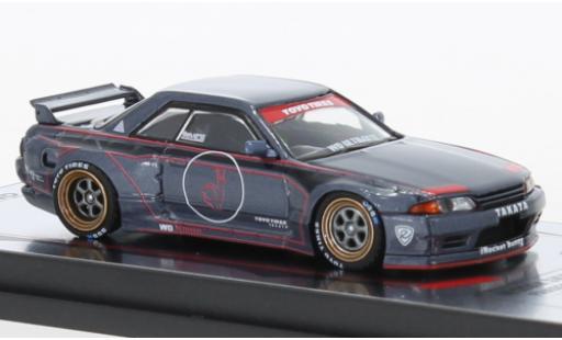 Miniature Nissan Skyline 1/64 INNO64 GT-R (R32) Pandem metallise grise/Dekor RHD Nissan Skyline 1/64 INNO64 GT-R (R32) Pandem metallise grise/Dekor RHD miniature