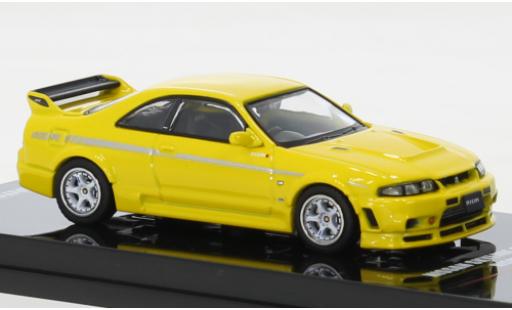 Miniature Nissan Skyline 1/64 INNO64 GT-R (R33) Nismo 400 R jaune RHD Nissan Skyline 1/64 INNO64 GT-R (R33) Nismo 400 R jaune RHD miniature