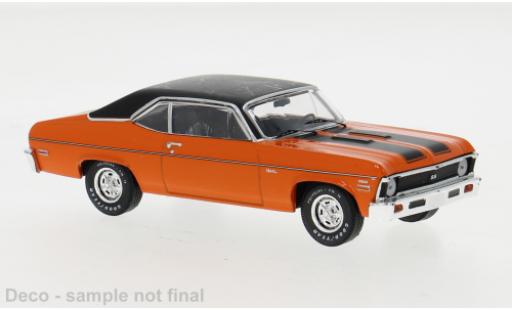 Miniature Chevrolet Nova 1/43 IXO SS orange/noire 1971 1:43 Chevrolet Nova 1/43 IXO SS orange/noire 1971 1:43 miniature