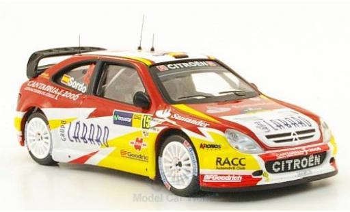 Miniature Citroen Xsara 1/43 IXO WRC No.15 Rallye Catalunya 2006 D.Sordo/M.Marti Citroen Xsara 1/43 IXO WRC No.15 Rallye Catalunya 2006 D.Sordo/M.Marti miniature