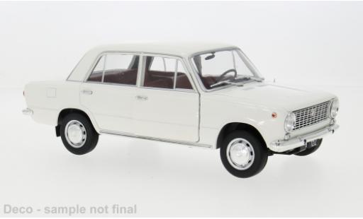 Miniature Fiat 124 1/18 IXO blanche 1970 1:18 Fiat 124 1/18 IXO blanche 1970 1:18 miniature