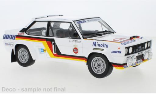 Miniature Fiat 131 1/18 IXO Abarth No.1 Minolta Rally Hunsrück 1979 W.Röhrl/C.Geistdörfer Fiat 131 1/18 IXO Abarth No.1 Minolta Rally Hunsrück 1979 W.Röhrl/C.Geistdörfer miniature