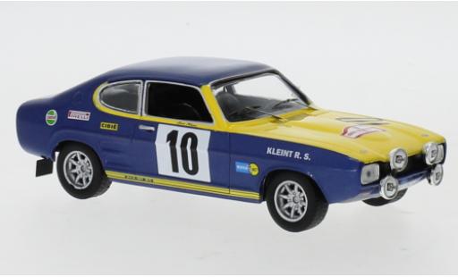 Miniature Ford Capri 1/43 IXO No.10 Rallye EM Rajd Polski 1972 W.Röhrl/J.Berger Ford Capri 1/43 IXO No.10 Rallye EM Rajd Polski 1972 W.Röhrl/J.Berger miniature