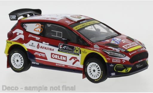 Miniature Ford Fiesta 1/43 IXO R5 MkII No.25 Orlen Rally Acropolis 2021 M.Prokop/M.Ernst Ford Fiesta 1/43 IXO R5 MkII No.25 Orlen Rally Acropolis 2021 M.Prokop/M.Ernst miniature