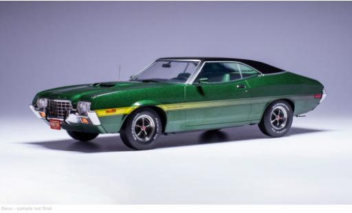 Miniature Ford Gran Torino 1/18 IXO Sport metallise verte 1972 1:18 Ford Gran Torino 1/18 IXO Sport metallise verte 1972 1:18 miniature