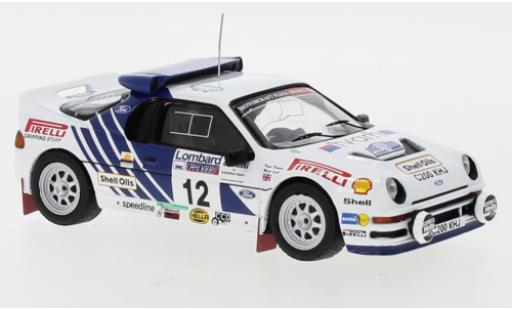 Miniature Ford RS 200 1/43 IXO RS200 No.12 Rallye WM RAC Rally 1986 M.Lovell/R.Freeman Ford RS 200 1/43 IXO RS200 No.12 Rallye WM RAC Rally 1986 M.Lovell/R.Freeman miniature