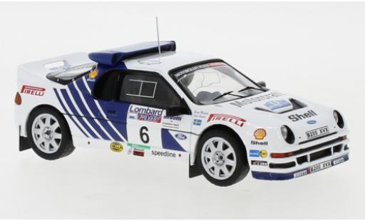Miniature Ford RS 200 1/43 IXO RS200 No.6 Rallye WM RAC Rally 1986 K.Grundel/B.Melander Ford RS 200 1/43 IXO RS200 No.6 Rallye WM RAC Rally 1986 K.Grundel/B.Melander miniature