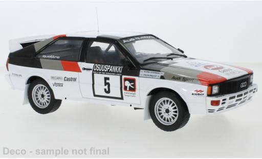 Miniature Audi Quattro 1/18 IXO No.5 1000 Lakes Rally 1982 Audi Quattro 1/18 IXO No.5 1000 Lakes Rally 1982 miniature