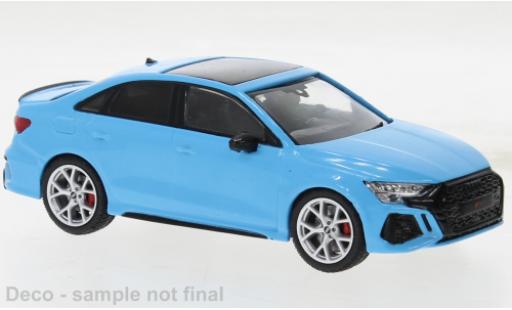 Miniature Audi RS3 1/43 IXO bleu clair 2022 Audi RS3 1/43 IXO bleu clair 2022 miniature