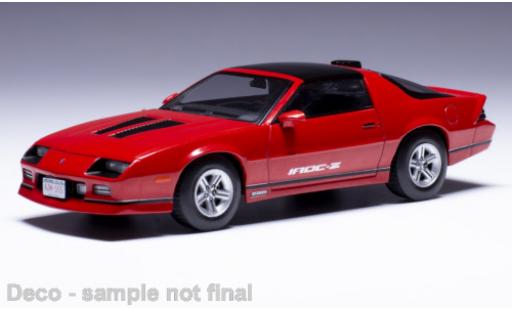 Miniature Chevrolet Camaro 1/43 IXO IROC-Z rouge 1986 Chevrolet Camaro 1/43 IXO IROC-Z rouge 1986 miniature