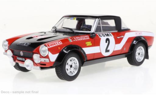 Miniature Fiat 124 1/24 IXO Abarth No.2 Rally Monte Carlo 1973 Fiat 124 1/24 IXO Abarth No.2 Rally Monte Carlo 1973 miniature