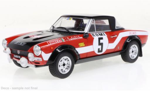 Miniature Fiat 124 1/24 IXO Abarth No.5 Rally Monte Carlo 1973 Fiat 124 1/24 IXO Abarth No.5 Rally Monte Carlo 1973 miniature