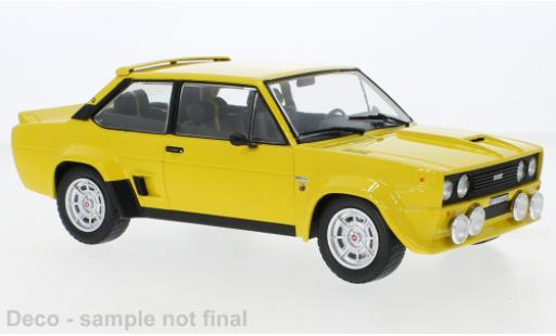 Miniature Fiat 131 1/18 IXO Abarth jaune 1980 Fiat 131 1/18 IXO Abarth jaune 1980 miniature