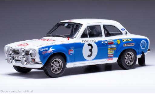 Miniature Ford Escort 1/24 IXO MK I RS 1600 No.3 Rally Monte Carlo 1973 Ford Escort 1/24 IXO MK I RS 1600 No.3 Rally Monte Carlo 1973 miniature