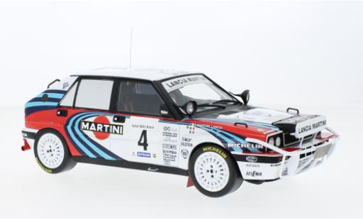 Miniature Lancia Delta 1/18 IXO Integrale 16V No.4 Martini Rallye WM Safari Rally 1990 Lancia Delta 1/18 IXO Integrale 16V No.4 Martini Rallye WM Safari Rally 1990 miniature