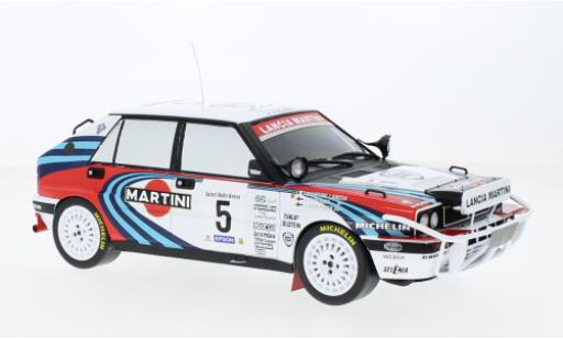 Miniature Lancia Delta 1/18 IXO Integrale 16V No.5 Martini Rallye WM Safari Rally 1990 Lancia Delta 1/18 IXO Integrale 16V No.5 Martini Rallye WM Safari Rally 1990 miniature
