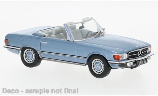 Miniature Mercedes 280 1/43 IXO SL (R107) metallise bleue 1979 Mercedes 280 1/43 IXO SL (R107) metallise bleue 1979 miniature