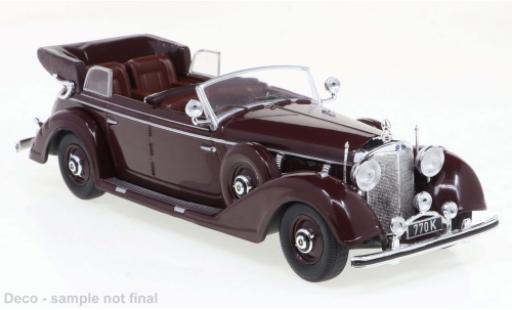 Miniature Mercedes 770 1/43 IXO K (W150) rouge foncé 1938 Mercedes 770 1/43 IXO K (W150) rouge foncé 1938 miniature