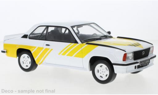 Miniature Opel Ascona 1/18 IXO B 400 blanche/jaune 1982 Opel Ascona 1/18 IXO B 400 blanche/jaune 1982 miniature