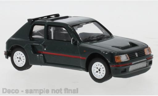 Miniature Peugeot 205 1/43 IXO T16 Douane metallise grise 1987 Peugeot 205 1/43 IXO T16 Douane metallise grise 1987 miniature