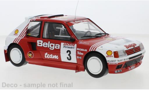 Miniature Peugeot 205 1/18 IXO T16 No.3 Belga Rally Ypres 1985 Peugeot 205 1/18 IXO T16 No.3 Belga Rally Ypres 1985 miniature