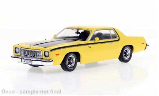 Miniature Plymouth Road Runner 1/43 IXO jaune 1975 Plymouth Road Runner 1/43 IXO jaune 1975 miniature