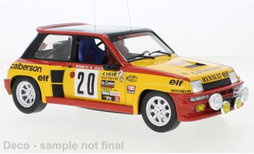 Miniature Renault 5 1/18 IXO Turbo No.20 Calberson Rally WM Rally Monte Carlo 1981 Renault 5 1/18 IXO Turbo No.20 Calberson Rally WM Rally Monte Carlo 1981 miniature