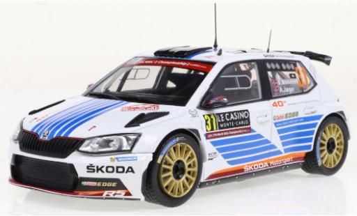 Miniature Skoda Fabia 1/24 IXO R5 No.31 Rallye Monte Carlo 2017 Skoda Fabia 1/24 IXO R5 No.31 Rallye Monte Carlo 2017 miniature