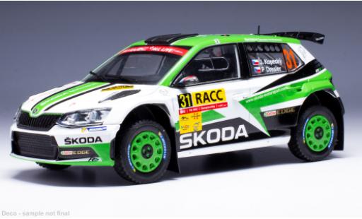 Miniature Skoda Fabia 1/24 IXO R5 No.32 Rally Catalunya 2018 Skoda Fabia 1/24 IXO R5 No.32 Rally Catalunya 2018 miniature
