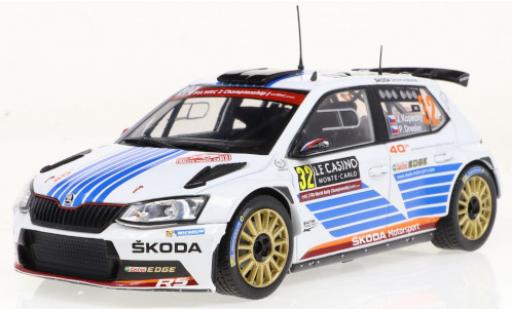 Miniature Skoda Fabia 1/24 IXO R5 No.32 Rallye Monte Carlo 2017 Skoda Fabia 1/24 IXO R5 No.32 Rallye Monte Carlo 2017 miniature