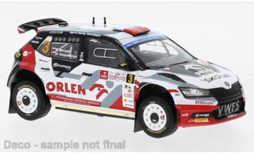 Miniature Skoda Fabia 1/43 IXO Rally2 EVO No.3 Rallye Polen 2022 Skoda Fabia 1/43 IXO Rally2 EVO No.3 Rallye Polen 2022 miniature
